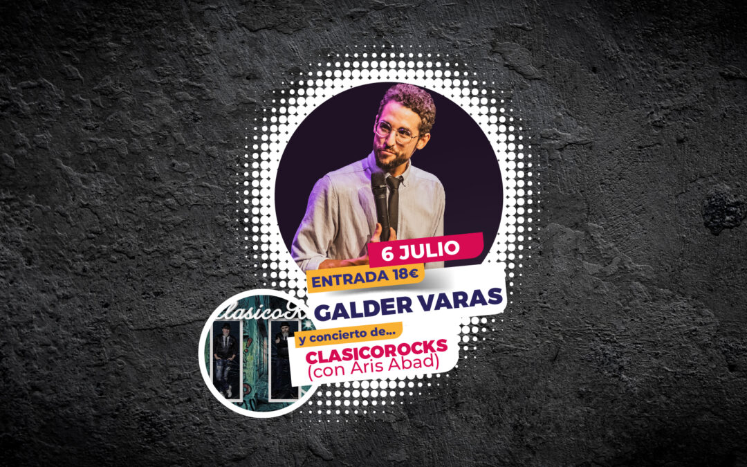 Galder Varas, primer invitado de julio en el Festival del humor