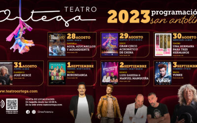 Unas fiestas de San Antolín muy culturales en el Teatro Ortega