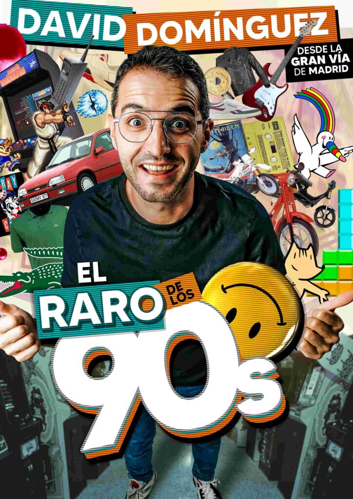 Creatividad del evento El raro de los 90.