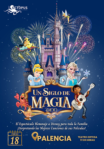 Creatividad del evento Un siglo de magia.