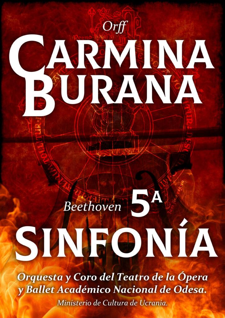 Nuevo cartel Carmina Burana y Sinfonía nº5