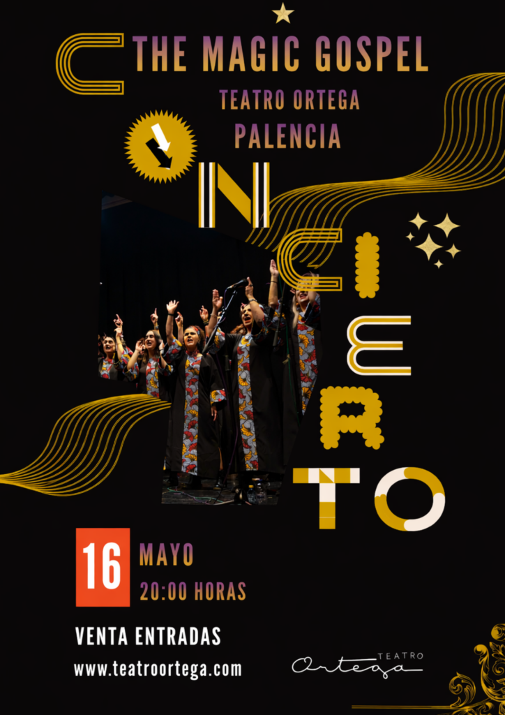 Creatividad del evento The Magic Gospel.