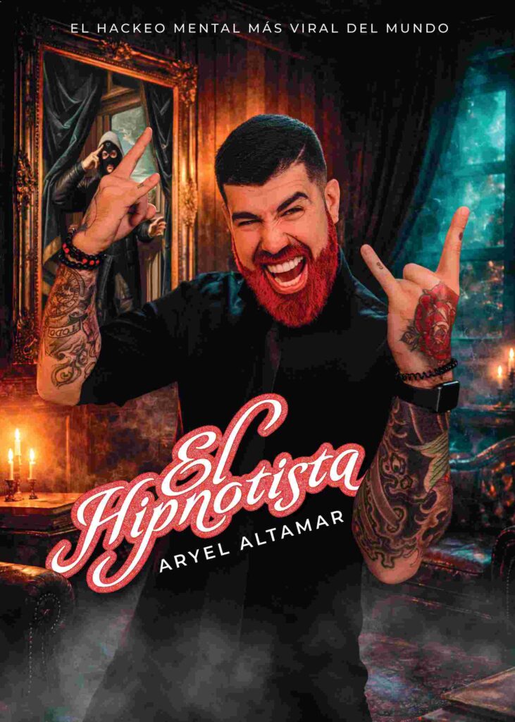 Creatividad del evento El Hipnotista.