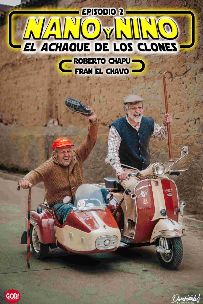 Creatividad del evento Nano y Nino.