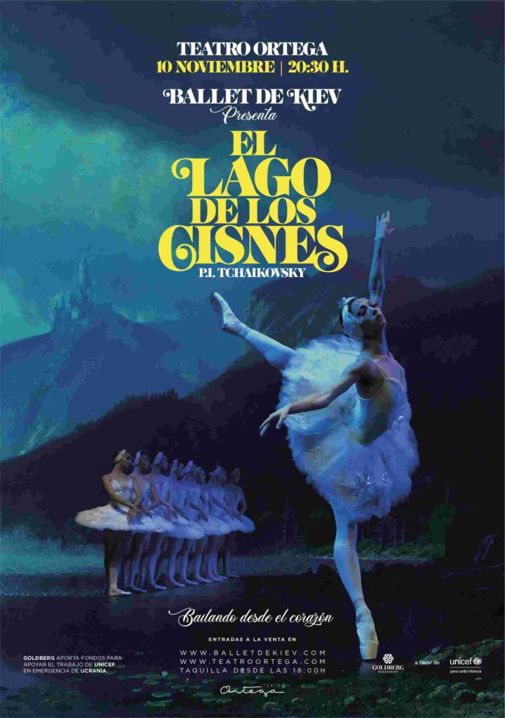 Creatividad del evento Ballet de Kiev 2026.