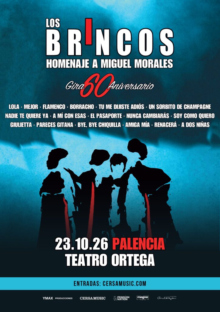 Creatividad del evento de Los Brincos.