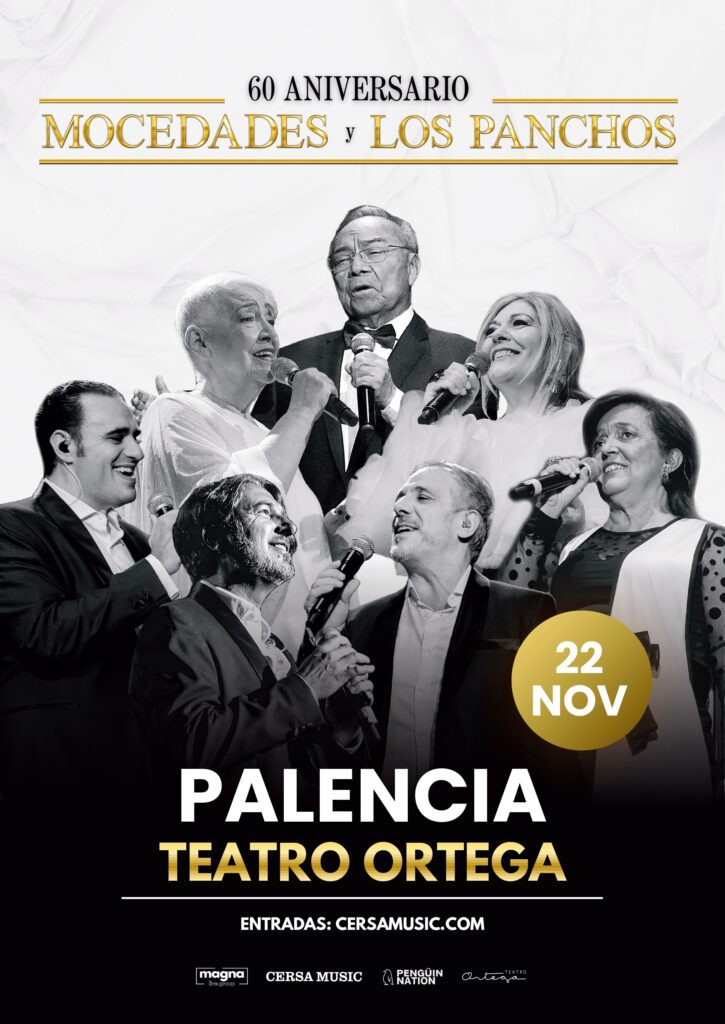 Creatividad del evento Mocedades y Los Panchos.