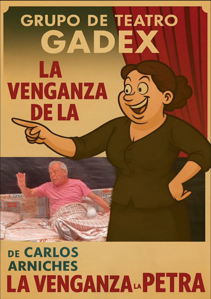 Creatividad del evento La venganza de la Petra.