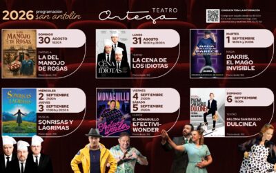 El Teatro Ortega celebra San Antolín con ocho días de zarzuela, teatro, magia, música y humor
