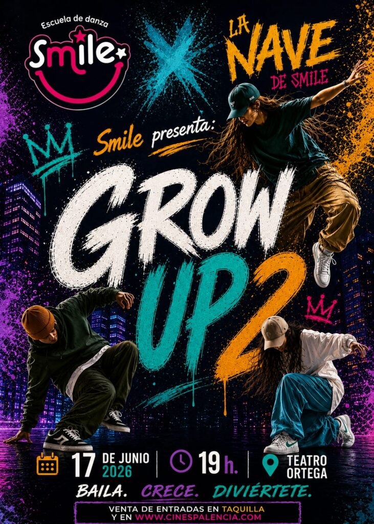 Creatividad del evento Grow Up 2.