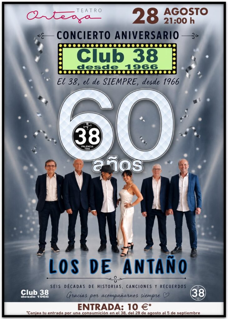 Creatividad del evento del Club 38.