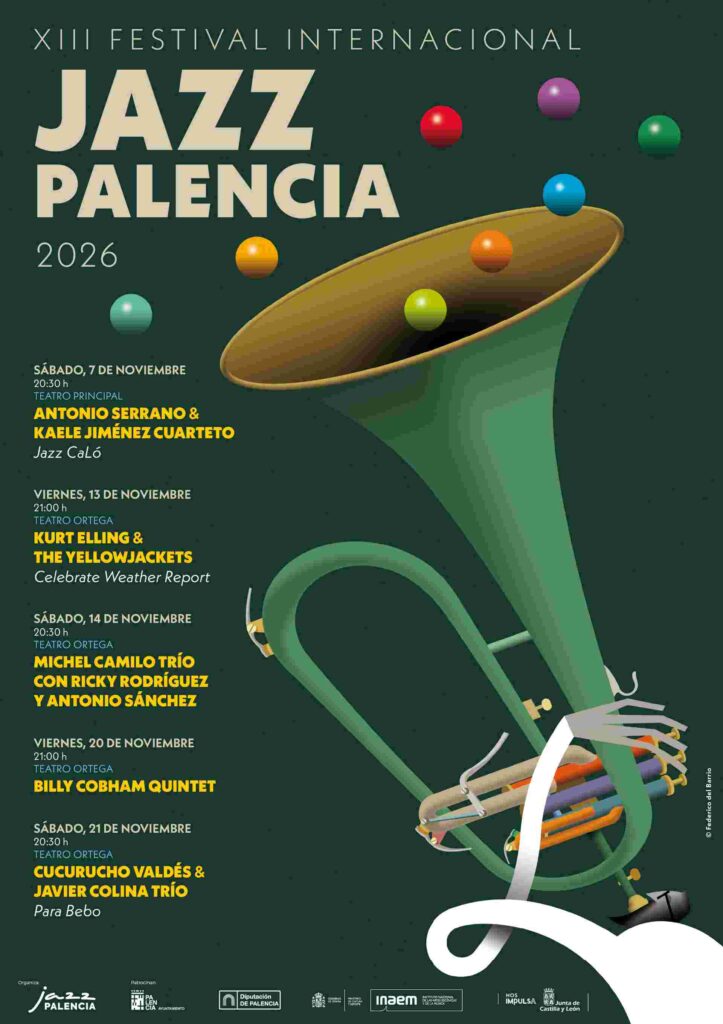 Creatividad del abono del XIII Jazz Palencia Festival.