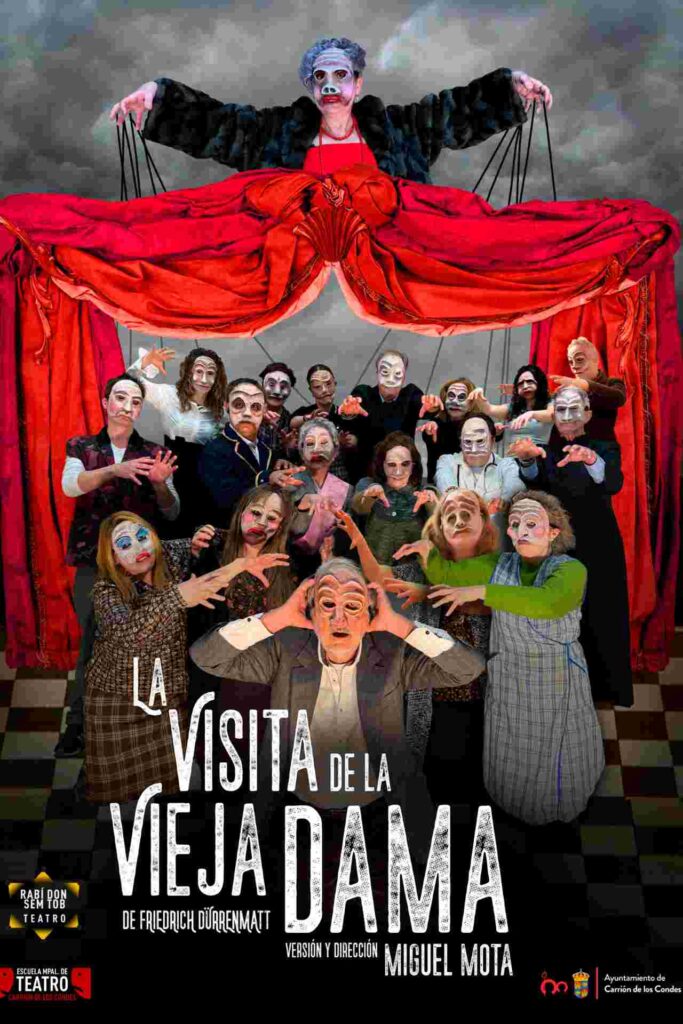 Creatividad del evento La vieja dama.