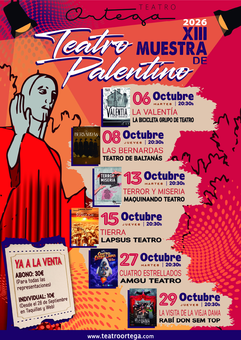 Cartel_XIII Muestra de Teatro Palentino