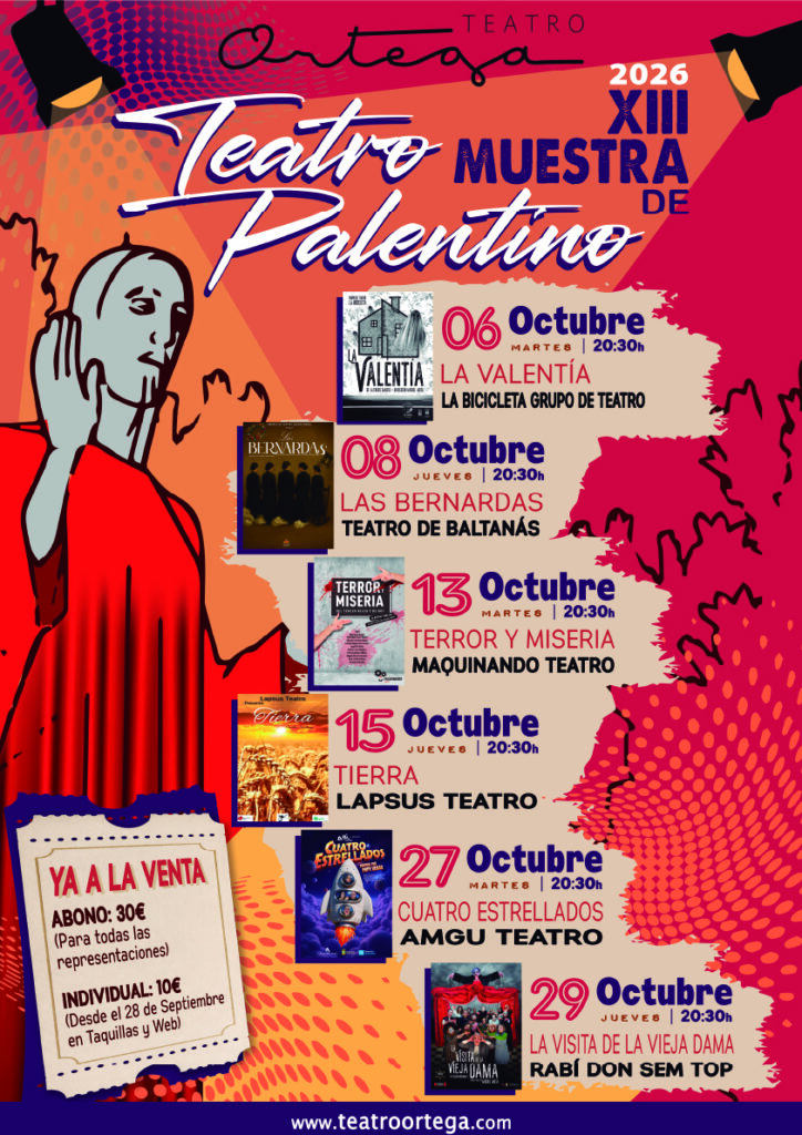 Creatividad de la XIII Muestra de Teatro Palentino.