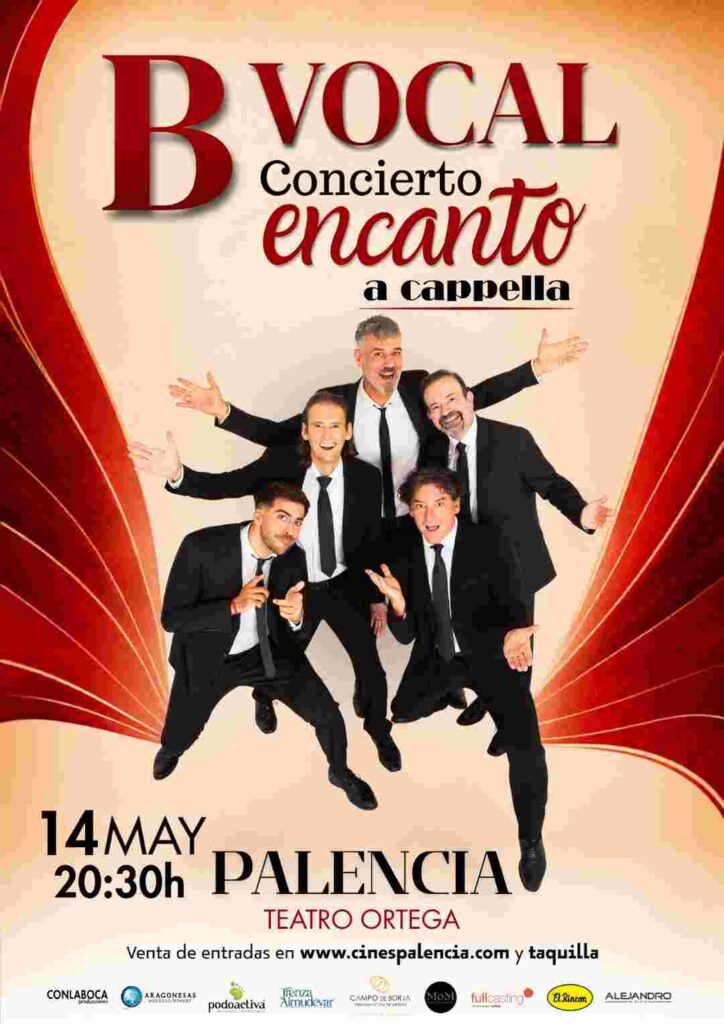Creatividad del evento de B Vocal.